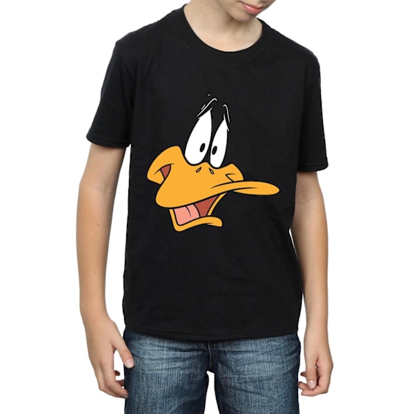 Looney Tunes Pojkar Daffy Duck Bomull T-shirt 9-11 År Svart Black 9-11 Years