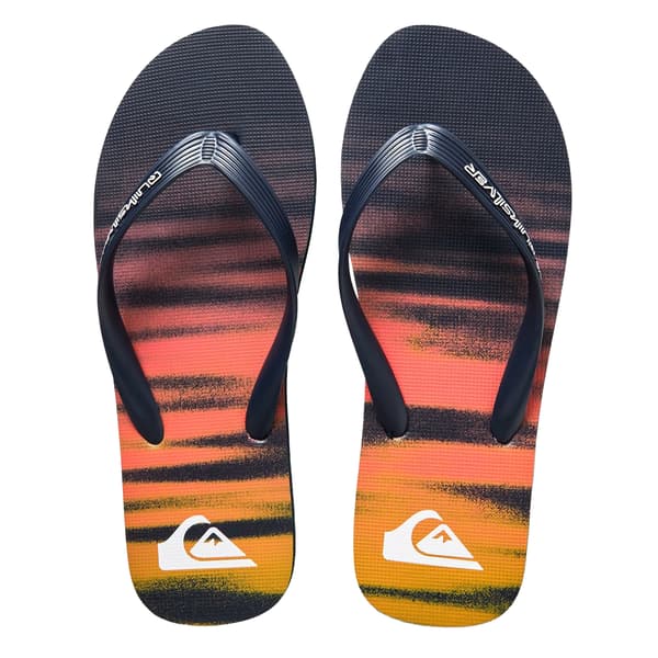 Quiksilver Herr Logo Flip-flops 7 UK Marinblå Navy 7 UK