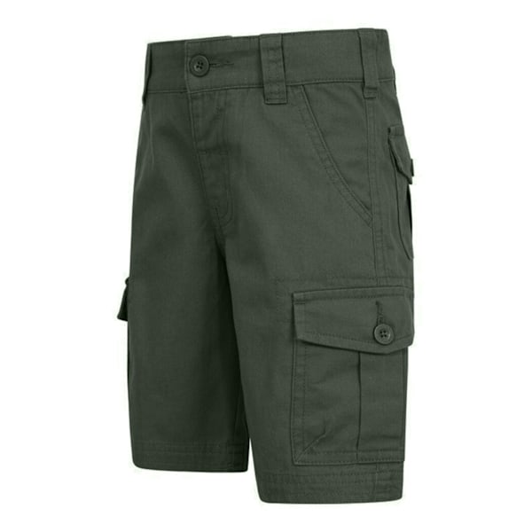 Mountain Warehouse Barnkläder/Barn Cargoshorts 7-8 År Khaki Khaki Green 7-8 Years