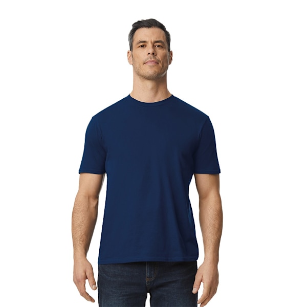 Gildan Unisex Vuxen Enzymbelagd T-shirt XXL Marinblå Navy XXL