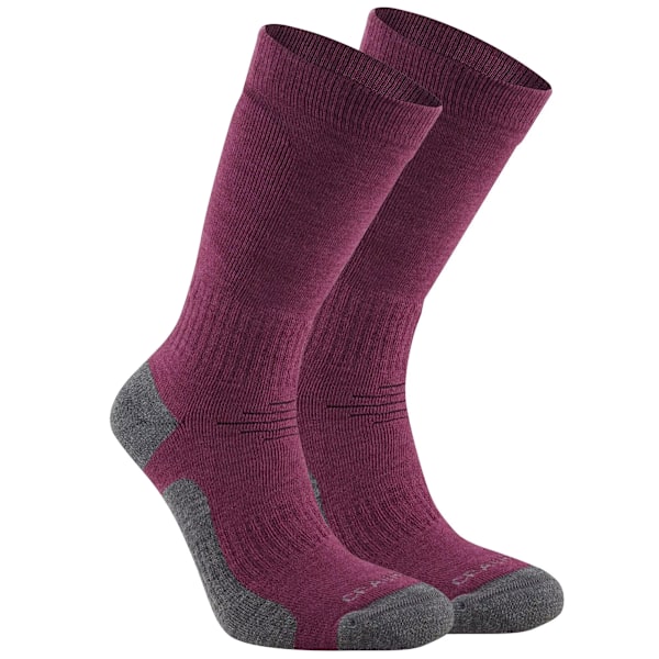 Craghoppers Unisex Adult Trek Merino Wool Socks 9 UK-12 UK Wild Wildberry Purple 9 UK-12 UK