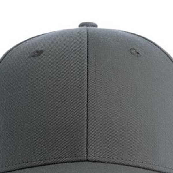 Atlantis Unisex Adult Joshua 6 Panel Cap One Size Dark Grey Dark Grey One Size