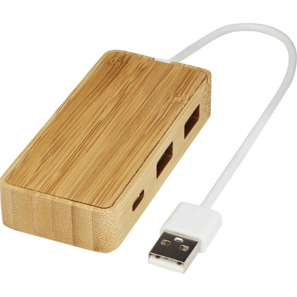 Tapas Bamboo USB 3.0 Hub One Size Natural Natural One Size