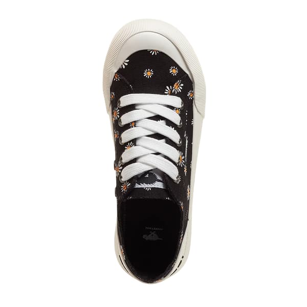 Rocket Dog Jazzin Monroe Daisy Canvas Träningsskor för damer 4 Black 4 UK