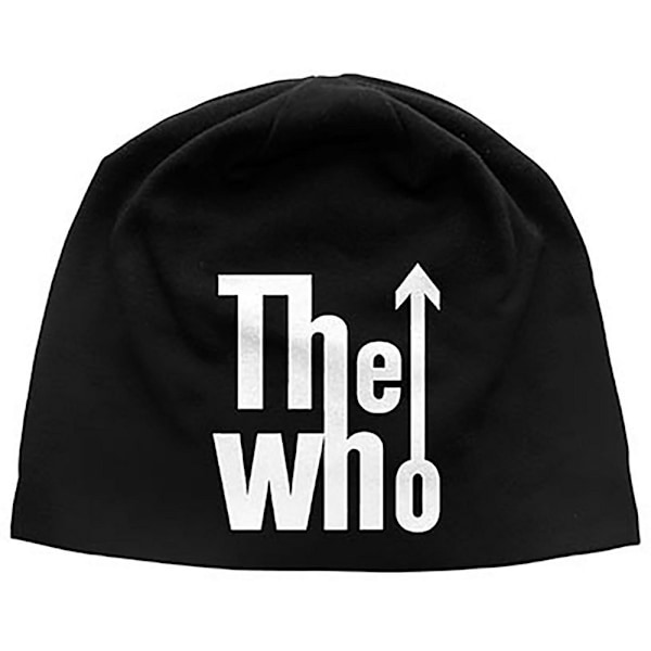 The Who Unisex Vuxen Logo Mössa En Storlek Svart Black One Size