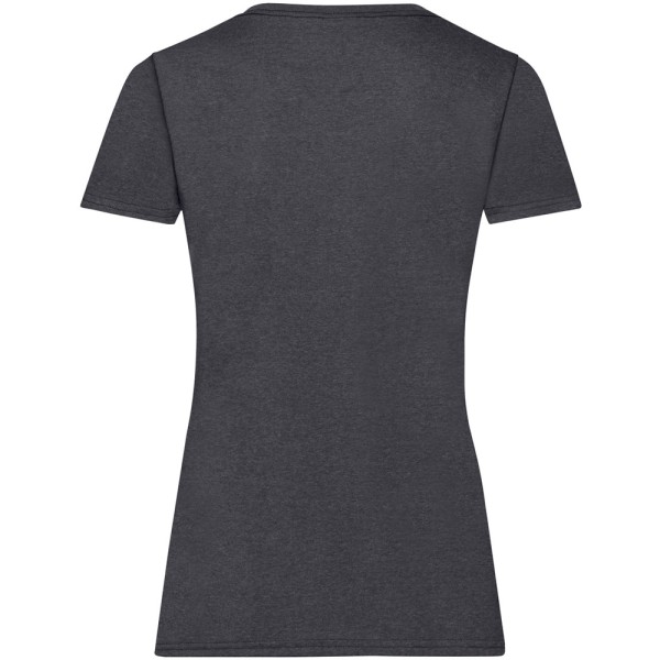 Fruit Of The Loom Dam/Kvinnors Lady-Fit Valueweight Kortärmad T-shirt Dark Heather S