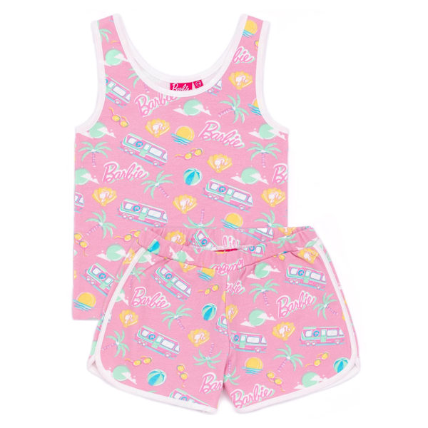 Barbie Girls Co-ord Set 11-12 år Rosa Pink 11-12 Years