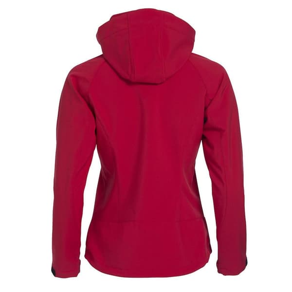 Clique Dam Milford Soft Shell Jacka S Röd Red S
