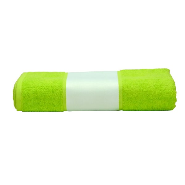 A&R Handdukar Subli-Me Handduk One Size Limegrön Lime Green One Size