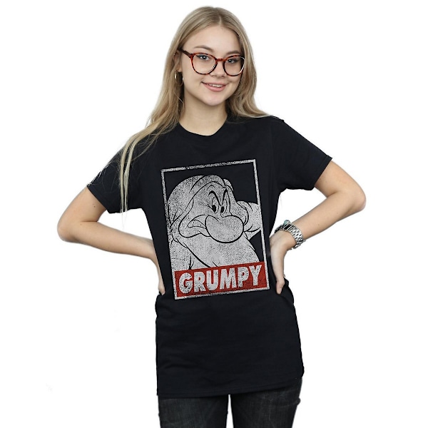 Snövit och de sju dvärgarna Dam/Dam Grumpy Poster Cot Black 3XL