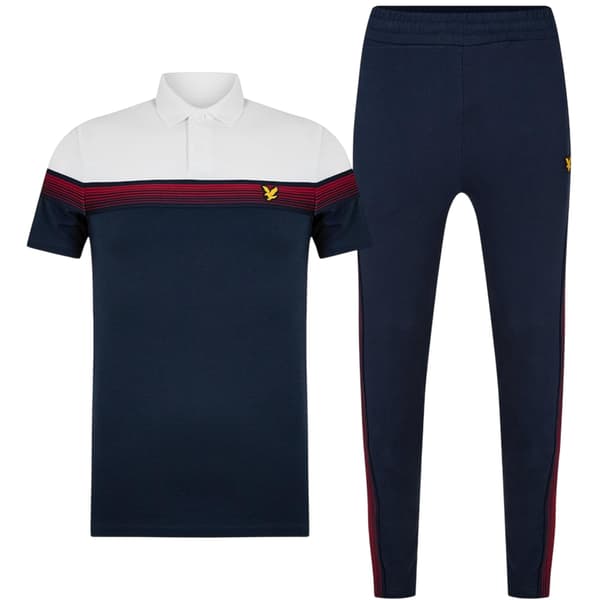 Lyle & Scott Träningsoverall för män (2-pack) XS Vit White XS