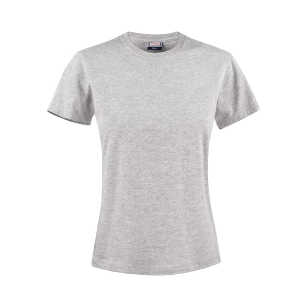 Printer Dam/Dam Tung T-shirt M Gråmelerad Grey Melange M