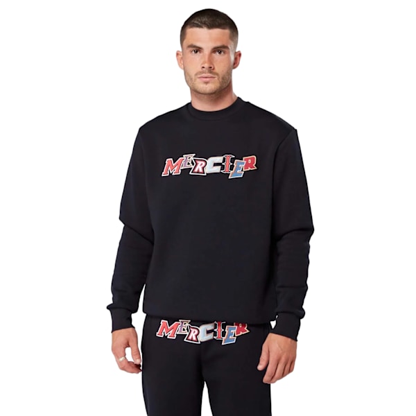 Mercier Herr Anonymous Crew Neck Sweatshirt S Marinblå Navy S