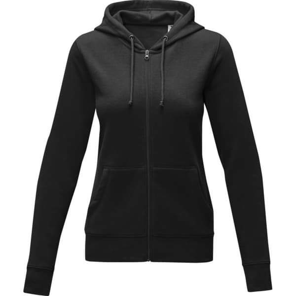 Elevate Dam/Kvinnor Theron Hoodie L Solid Black Solid Black L