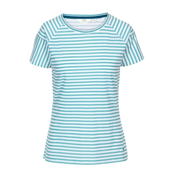 Trespass Dam/Kvinnor Ani T-Shirt XXS Akvamarin Randig Aquamarine Stripe XXS