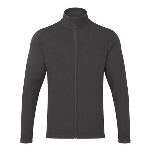 Premier Herr Recyclight Microfleece Full Zip Jacka 4XL Mörkgrå Dark Grey 4XL