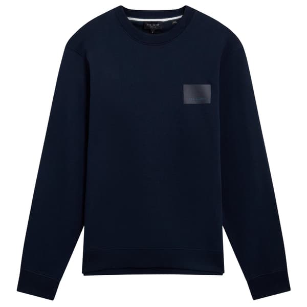 Ted Baker Herr Bomullströja XL Marinblå Navy XL