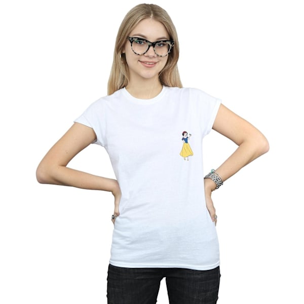 Disney Princess Dam/Damer Snövit Bröst Bomull T-shirt S White S