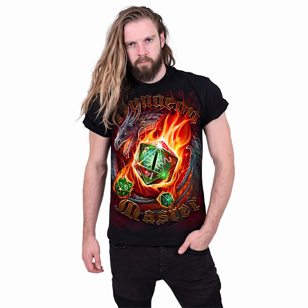 Spiral Direct Unisex Vuxen Dungeon Master T-Shirt S Svart Black S