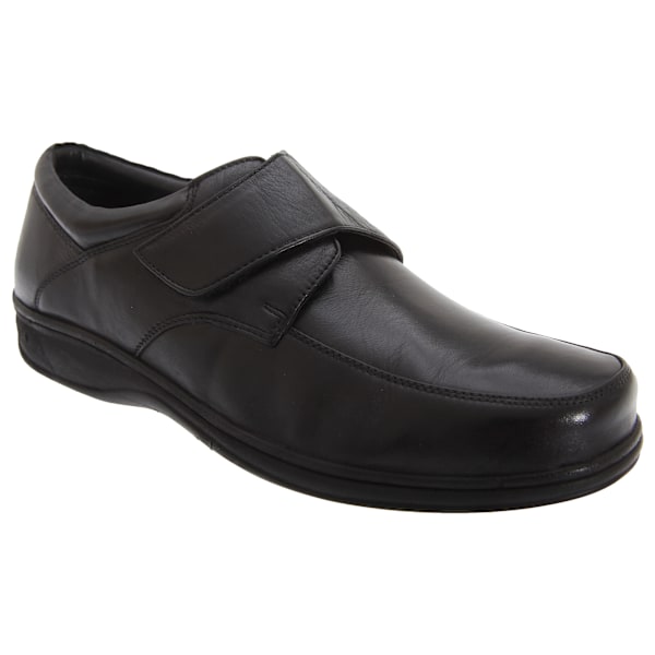 Roamers herr Fuller passform Superlight kardborrfäste läder Black 11 UK
