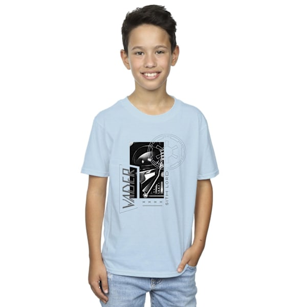 Star Wars Boys Obi-Wan Kenobi Sith SciFi Collage T-Shirt 7-8 år Baby Blue 7-8 Years