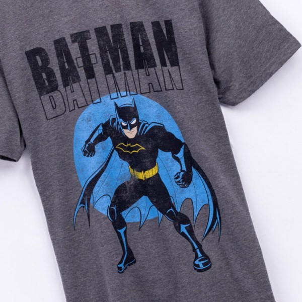 Batman Herr T-Shirt M Grå/Blå Grey/Blue M