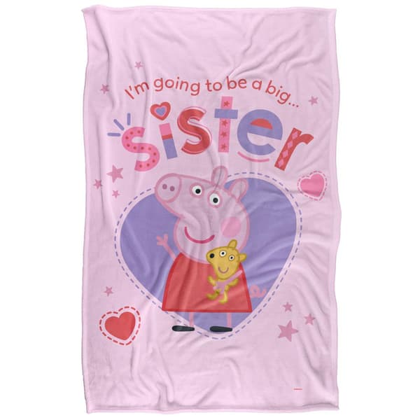 Greta Gris Storasyster Filt One Size Vit White One Size