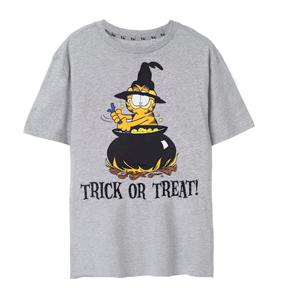 Garfield Trick Or Treat Marl T-shirt 3XL Grå Grey 3XL