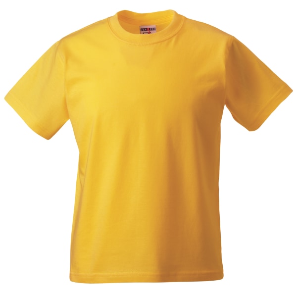 Jerzees Schoolgear Childrens Classic Plain T-Shirt (Pack of 2) Bright Royal 7-8