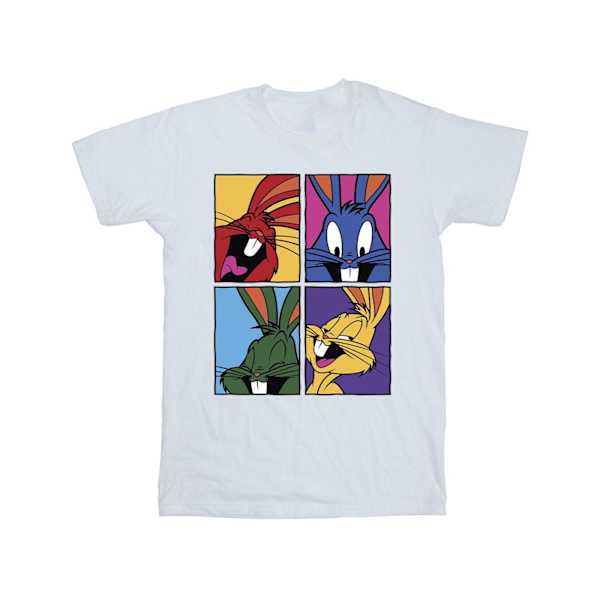 Looney Tunes Herr Bugs Pop Art T-shirt 4XL Vit White 4XL