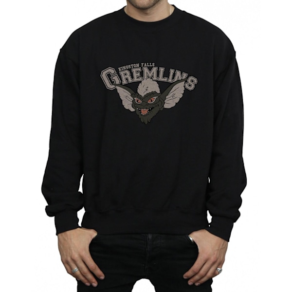 Gremlins Herr Kingston Falls Sport Sweatshirt L Svart Black L