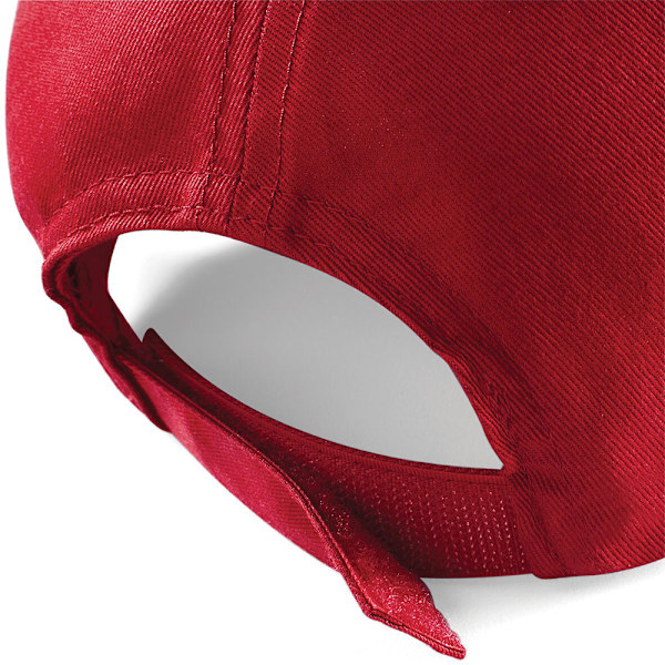 Beechfield Unisex Grand Prix Basebollkeps En Storlek Klassisk Röd Classic Red One Size