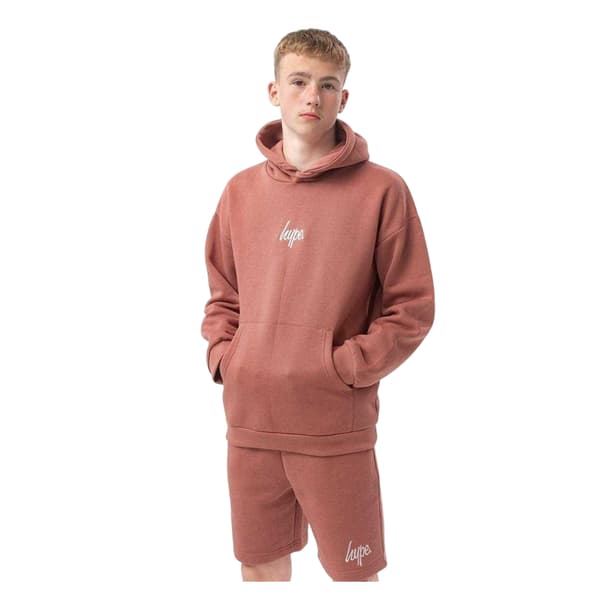 Hype Unisex Vuxen Script Sweatshorts 16 År Röd Red 16 Years