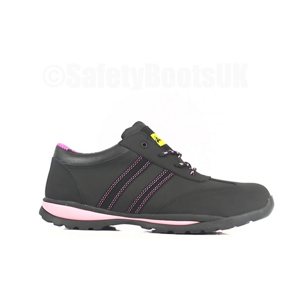 Amblers Steel FS47 S1-P Tränare / Damskor / Säkerhetsskor 6 Black 6 UK
