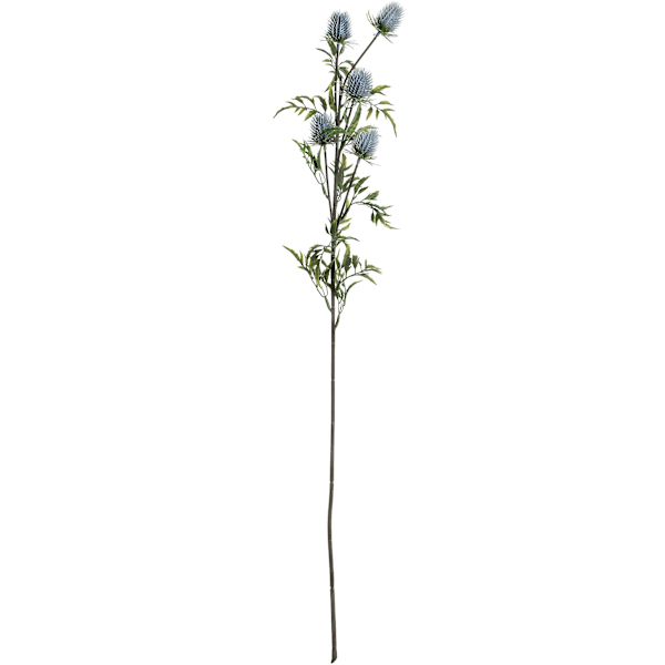 Hill Interiors Konstgjord Eryngium Tistel En Storlek Mjuk Blå Soft Blue One Size
