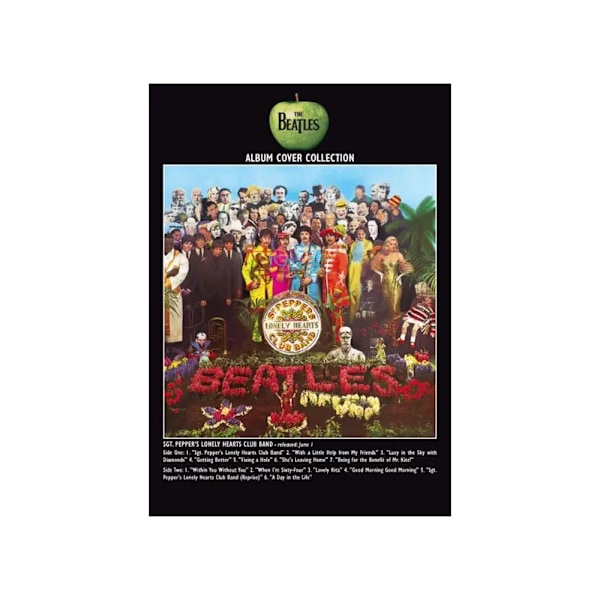 The Beatles Sgt Pepper Postcard One Size Svart/Flerfärgad Black/Multicoloured One Size