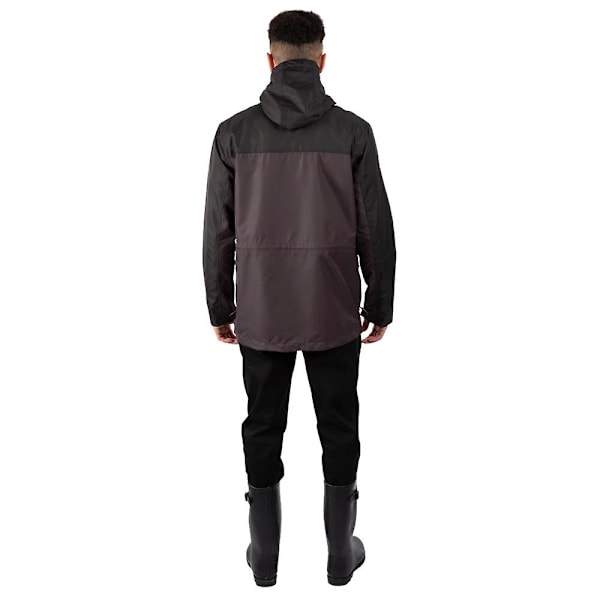 Trespass Mens Major Vattentät Jacka 4XL Mörkgrå Dark Grey 4XL
