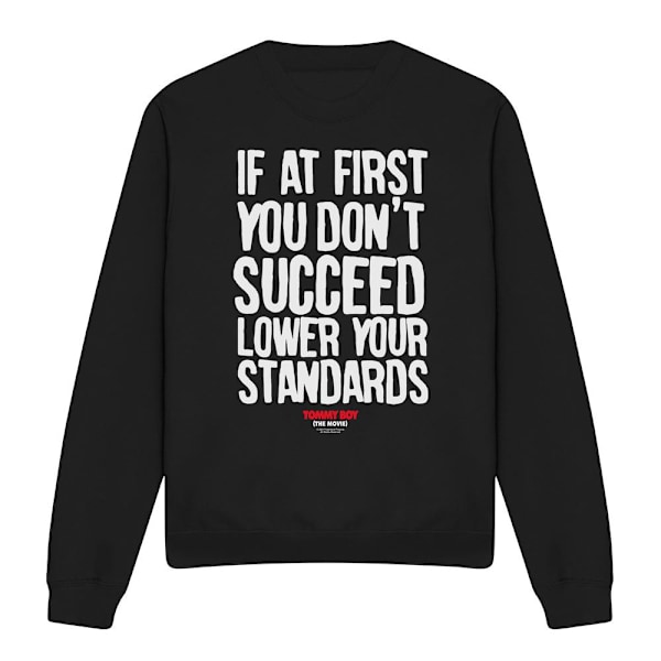Tommy Boy Unisex Vuxen Lower Your Standards Sweatshirt L Svart Black L