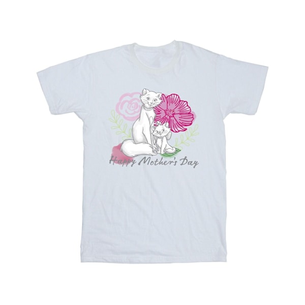 Disney Girls The Aristocats Mother´s Day Bomull T-Shirt 9-11 År White 9-11 Years