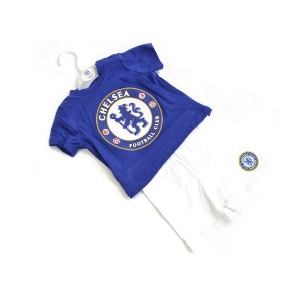 Chelsea FC Baby Shorts och Tee Sleep Set 9-12 månader Blå Blue 9-12 Months