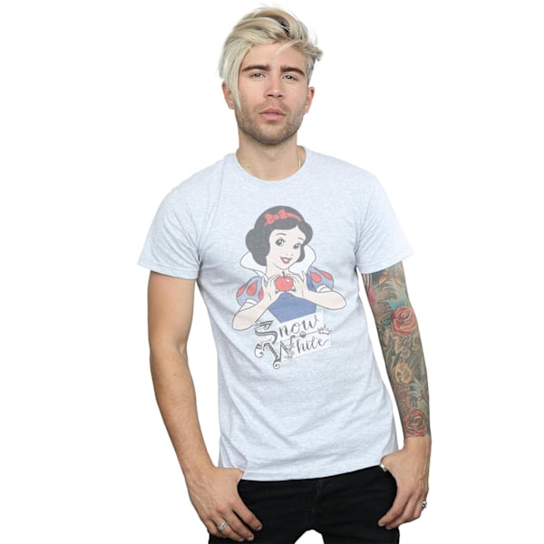 Disney Princess Herr Snow White Apple T-shirt S Sports Grey Sports Grey S