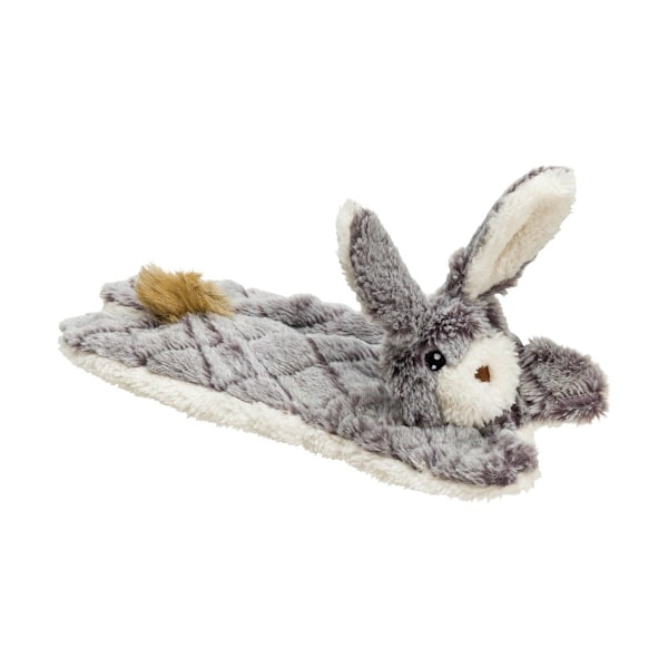 House Of Paws Kanin Plysch Hund Leksak En Storlek Grå/ Grey/White One Size