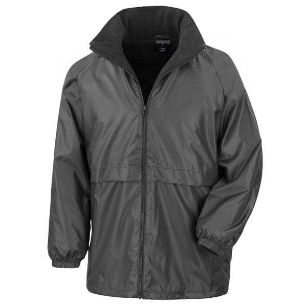 Result Core Herr Microfleece Fodrad Vattentät Jacka S Svart Black S