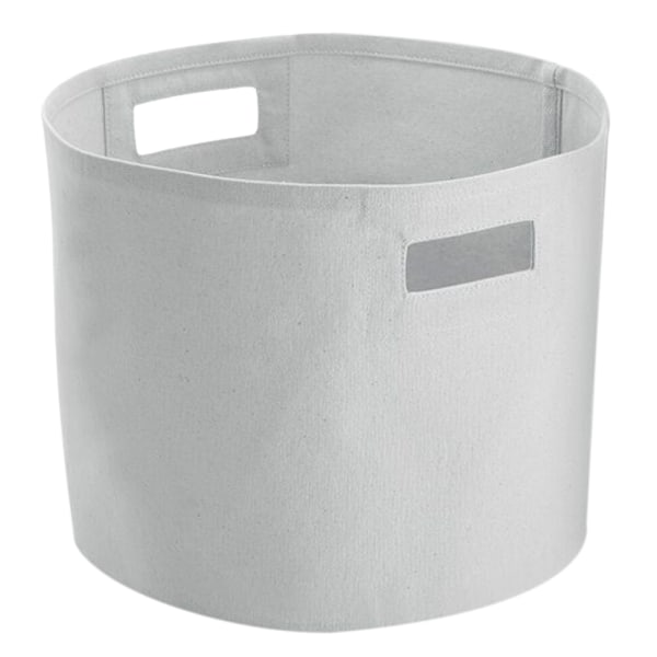 Westford Mill Canvas Förvaringskorg M Ljusgrå Light Grey M