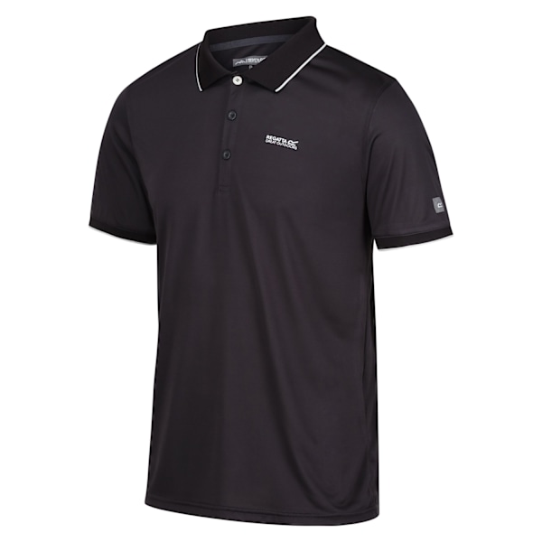 Regatta Remex II Pikétröja för män XL Askgrå Enfärgad Ash Solid XL
