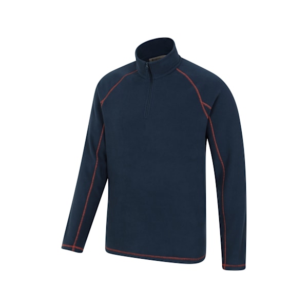 Mountain Warehouse Ashbourne II Halvzip Fleece Top L Marinblå Navy L