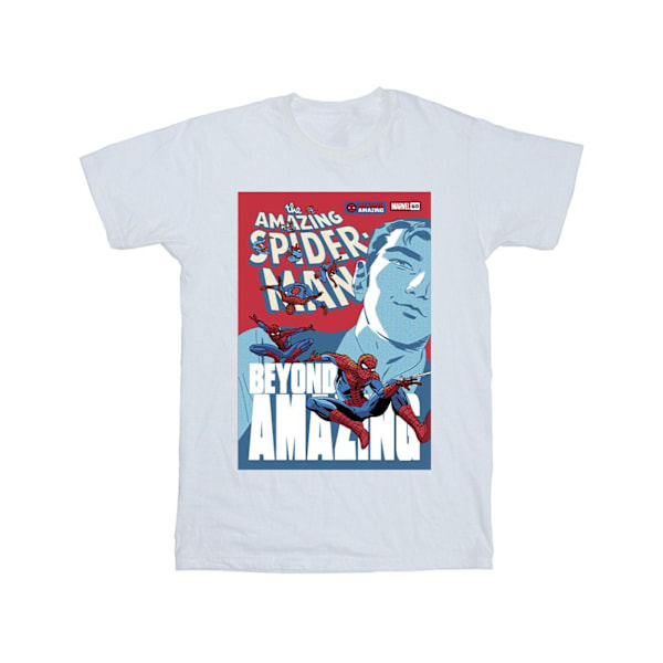 Marvel Boys Spider-Man Beyond Amazing Cover T-shirt 9-11 år White 9-11 Years