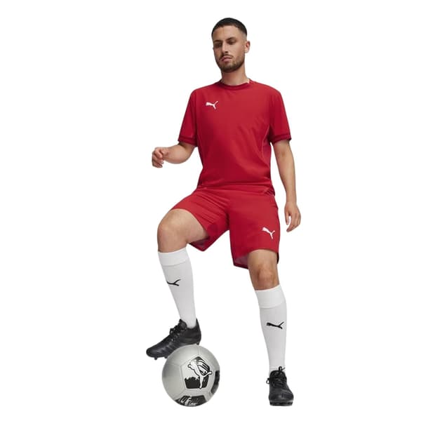 Puma Herr TeamFinal Tröja T-Shirt L Röd/Vit Red/White L