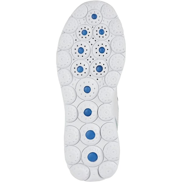 Geox Dam/Dam Spherica Nappa Läder Sneakers 6 UK Vit/Grön White/Green 6 UK