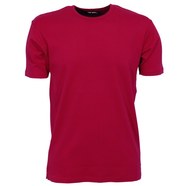 Tee Jays Mens Interlock Kortärmad T-shirt 3XL Röd Red 3XL